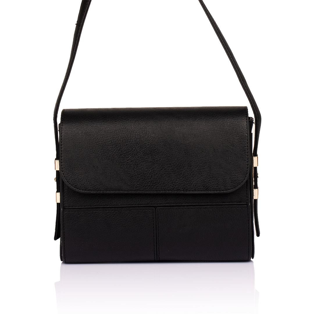 Flora Kadın Deri Çapraz Askılı Çanta