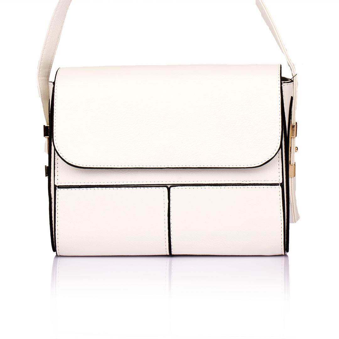 Flora Kadın Deri Çapraz Askılı Çanta