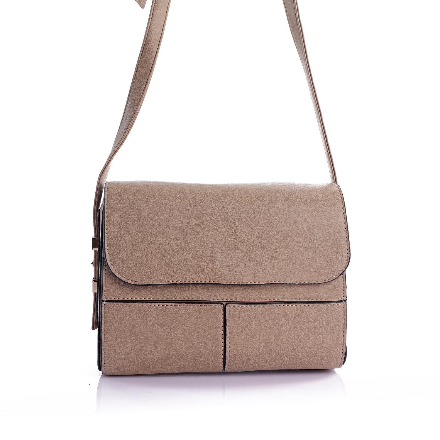 Flora Kadın Deri Çapraz Askılı Çanta