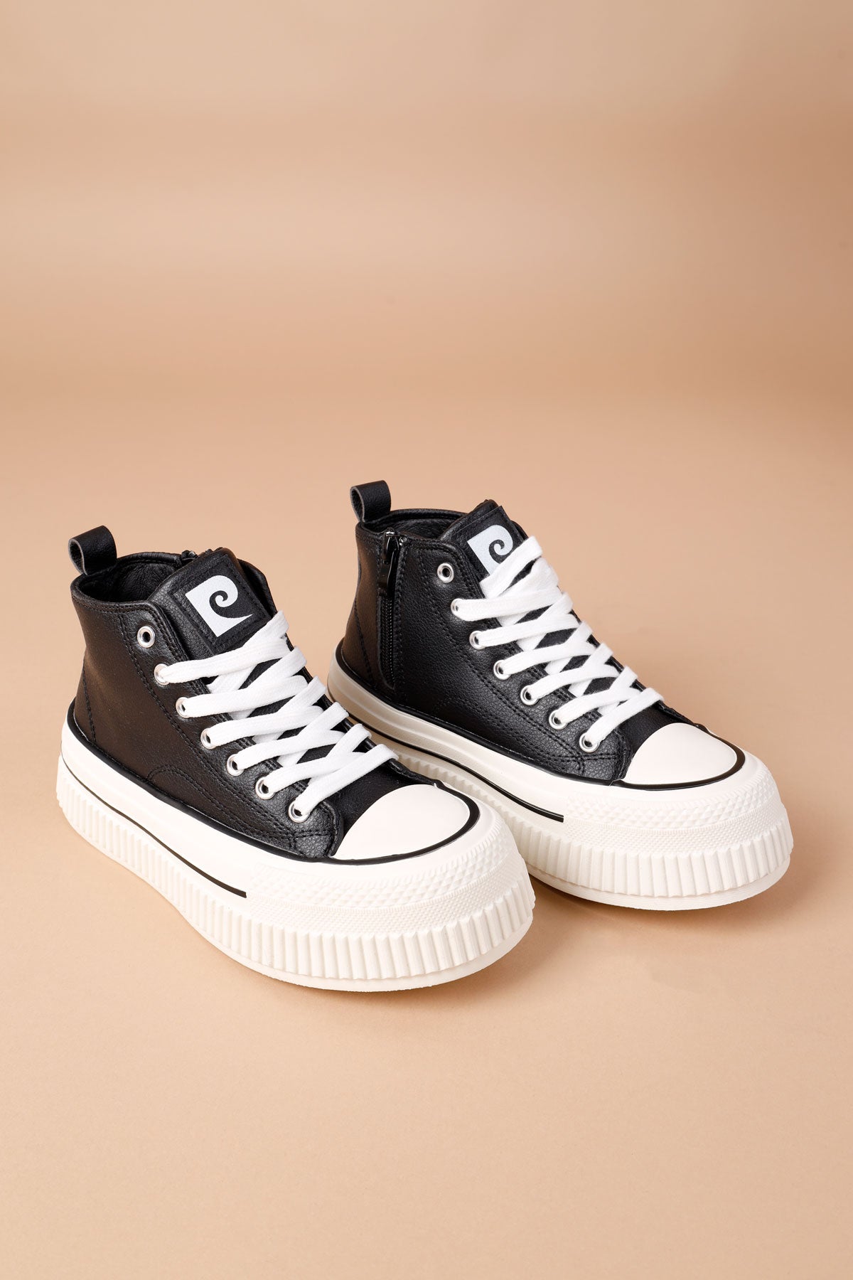 Pierre Cardin Nelhage Kadın Siyah Beyaz Spor Ayakkabı PCI-11138