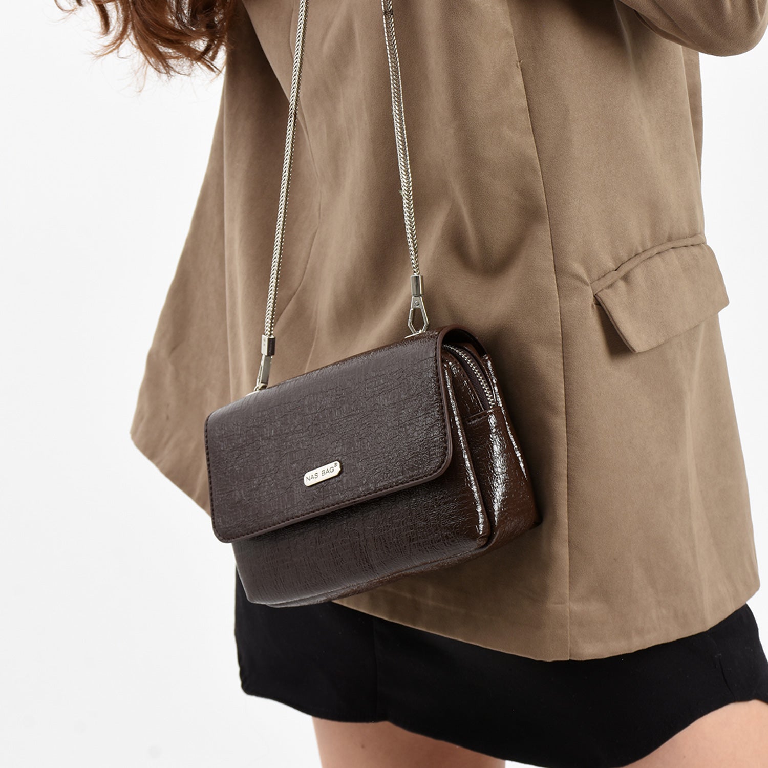 Nepavy Kadın Zincir Askılı Çapraz Çanta