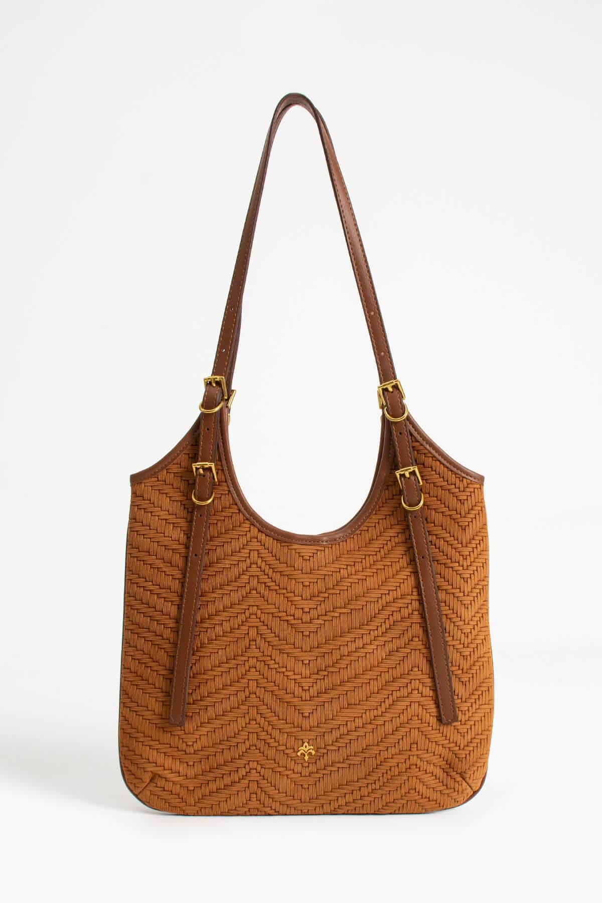 NEVRA-N Kadın Hakiki Süet Deri Omuz Çantası