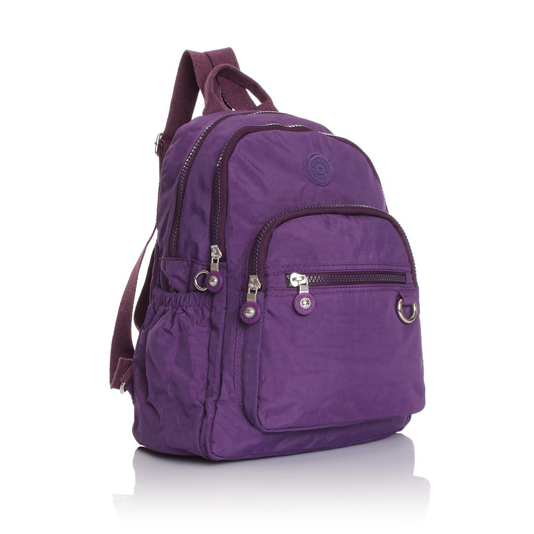 Nevva Krinkıl Kumaş Kadın Sırt Çantası