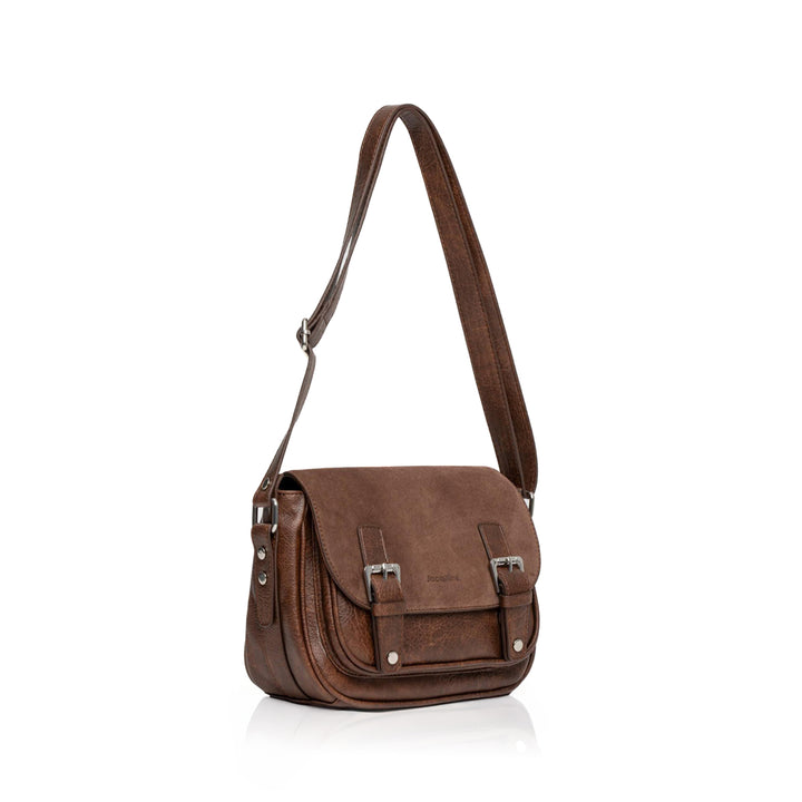 NYKS Hakiki Deri Kadın Çapraz Çanta