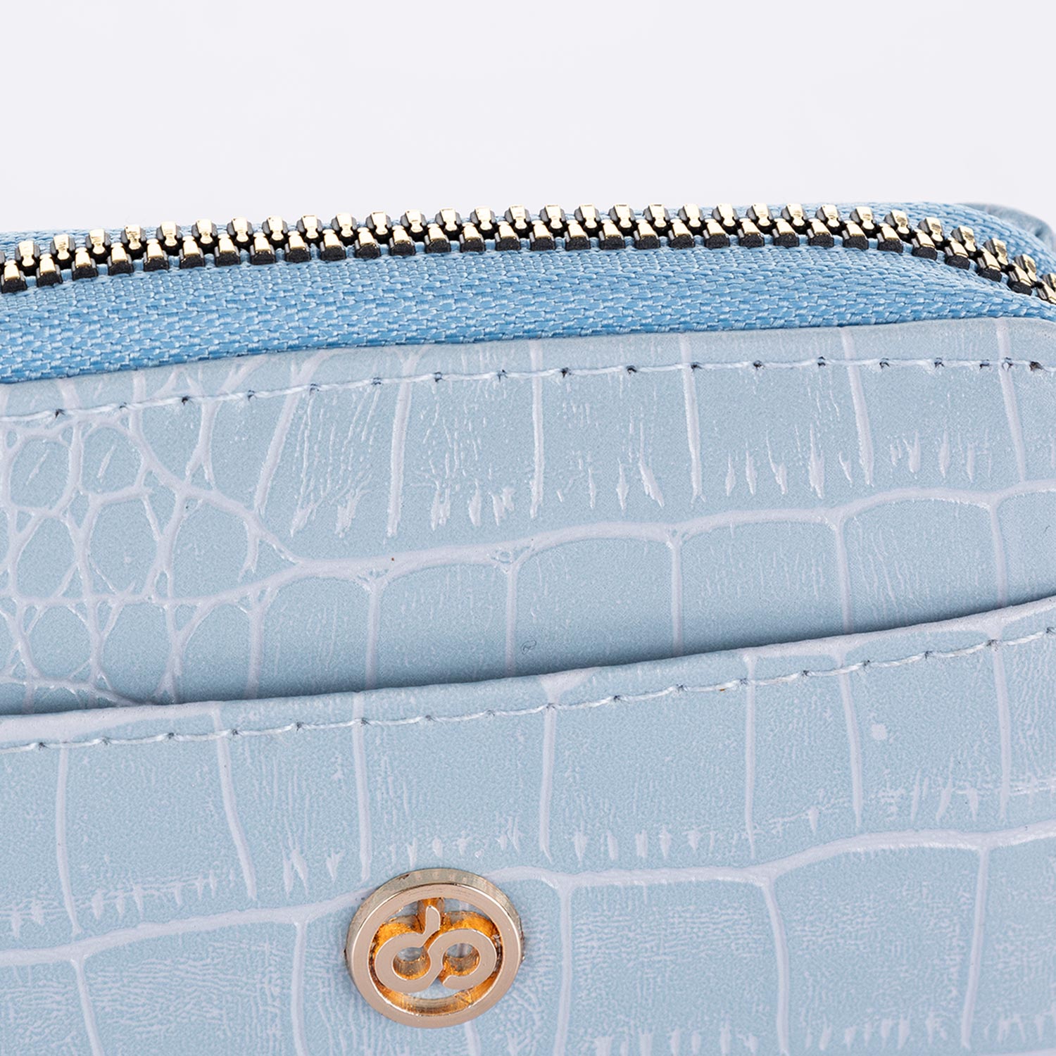 Olem Kroko Kadın Bozuk Para Hazneli Fermuarlı Cüzdan