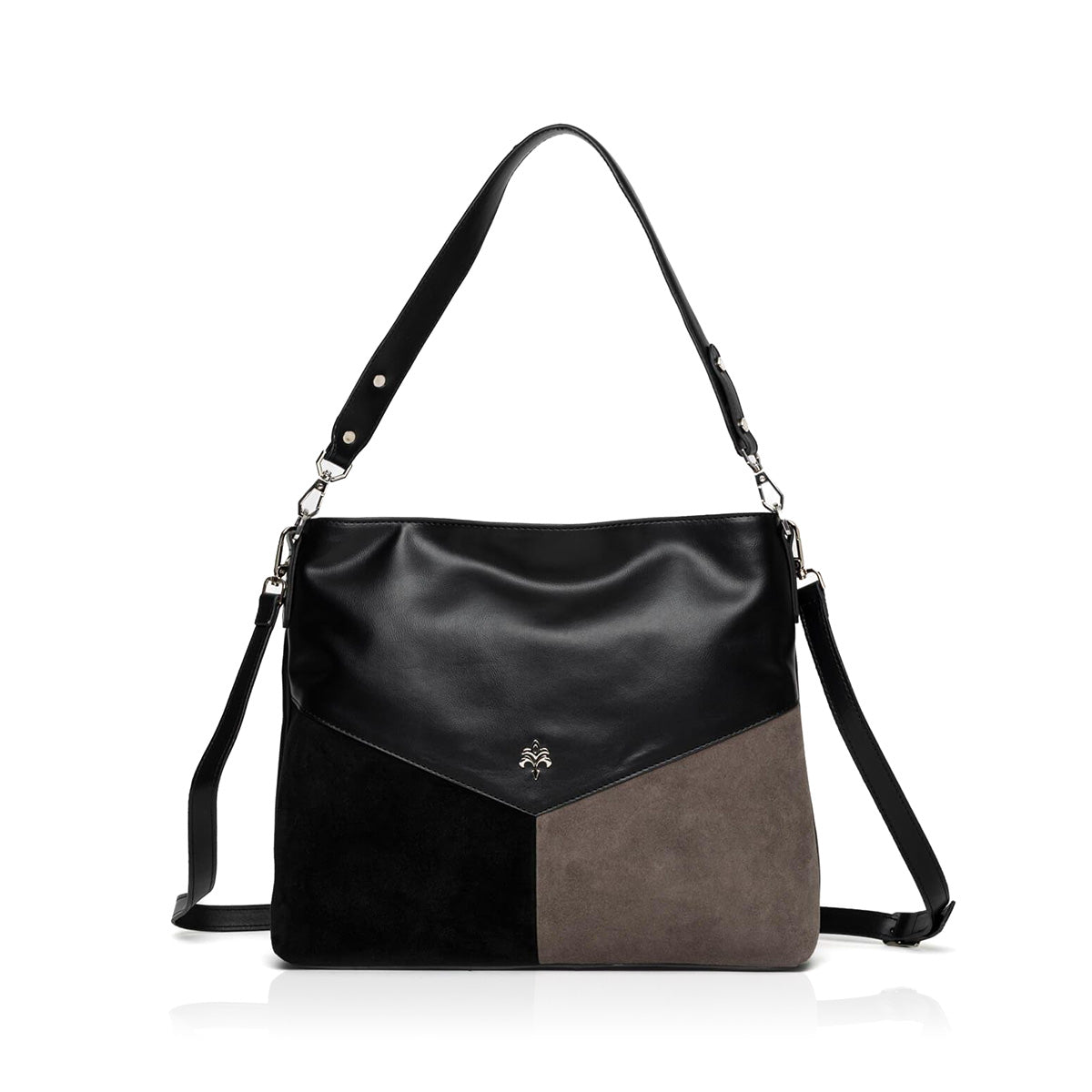 Pan Kadın Hakiki Süet Omuz Çantası Ve Ayarlanabilir Askılı Çapraz Çanta