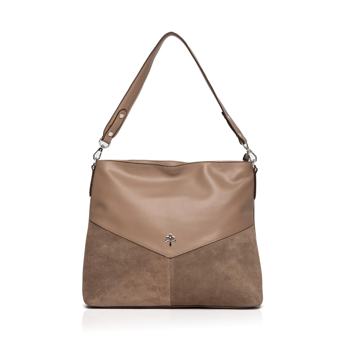 Pan Kadın Hakiki Süet Omuz Çantası Ve Ayarlanabilir Askılı Çapraz Çanta