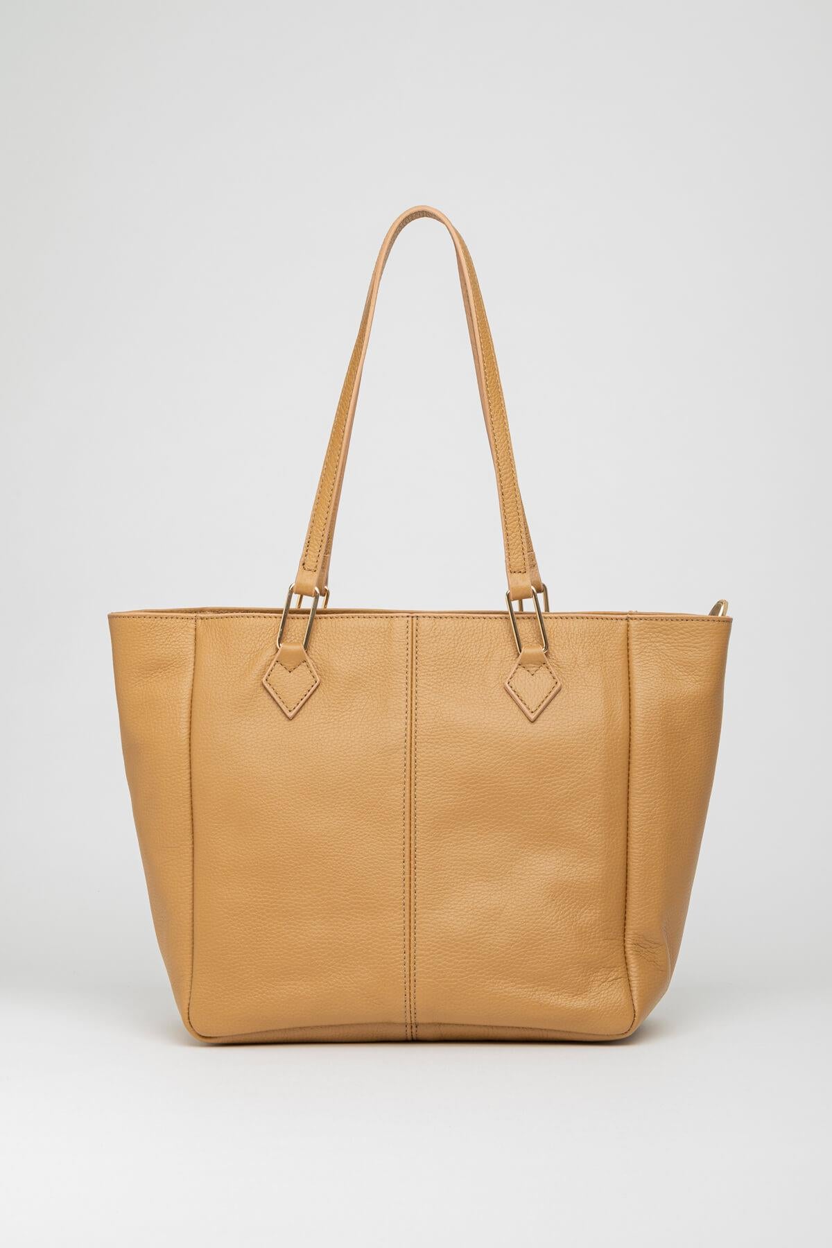 Phorkys Kadın Hakiki Deri Omuz Çantası