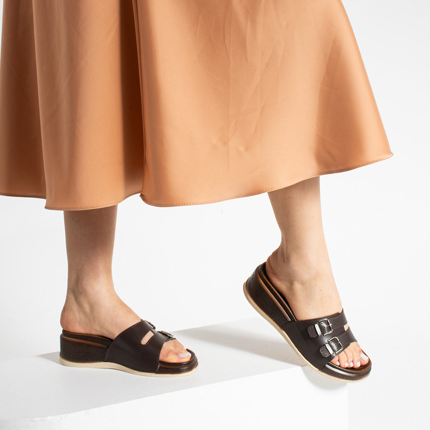 Pierre Cardin Dorothy Kadın Kahve Terlik