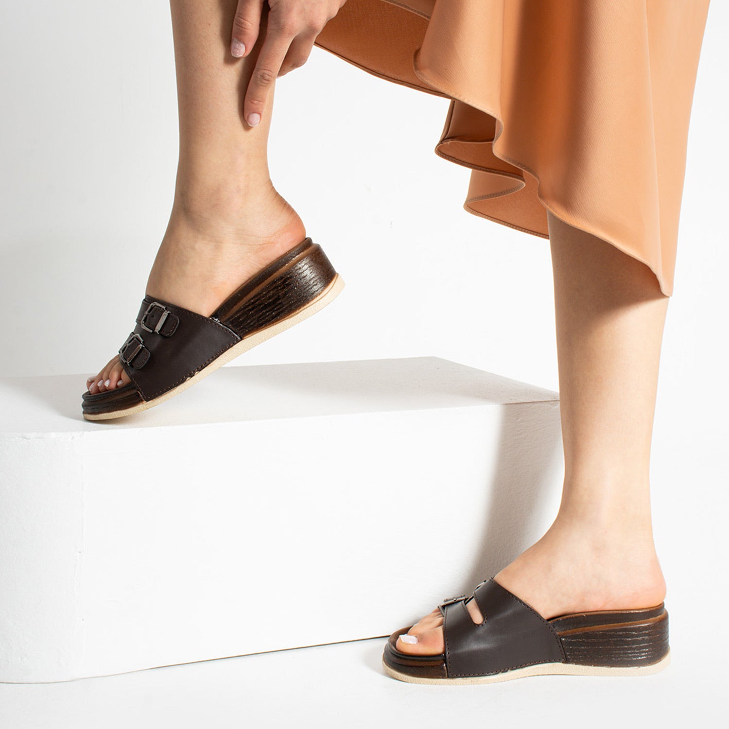 Pierre Cardin Dorothy Kadın Kahve Terlik