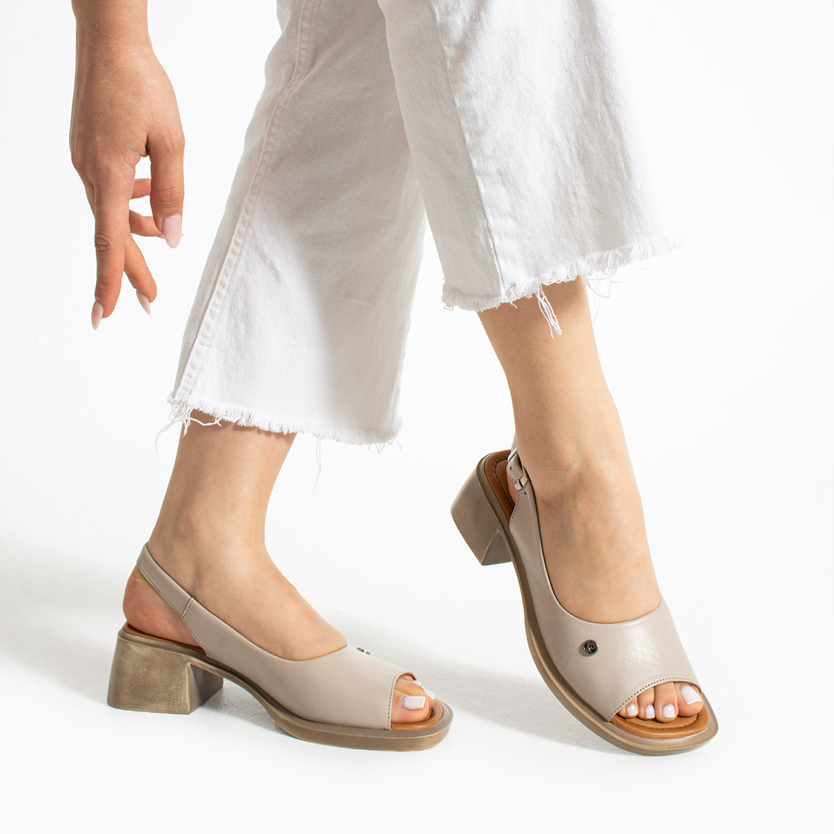 Pierre Cardin Tanith Kadın Buz Topuklu Sandalet