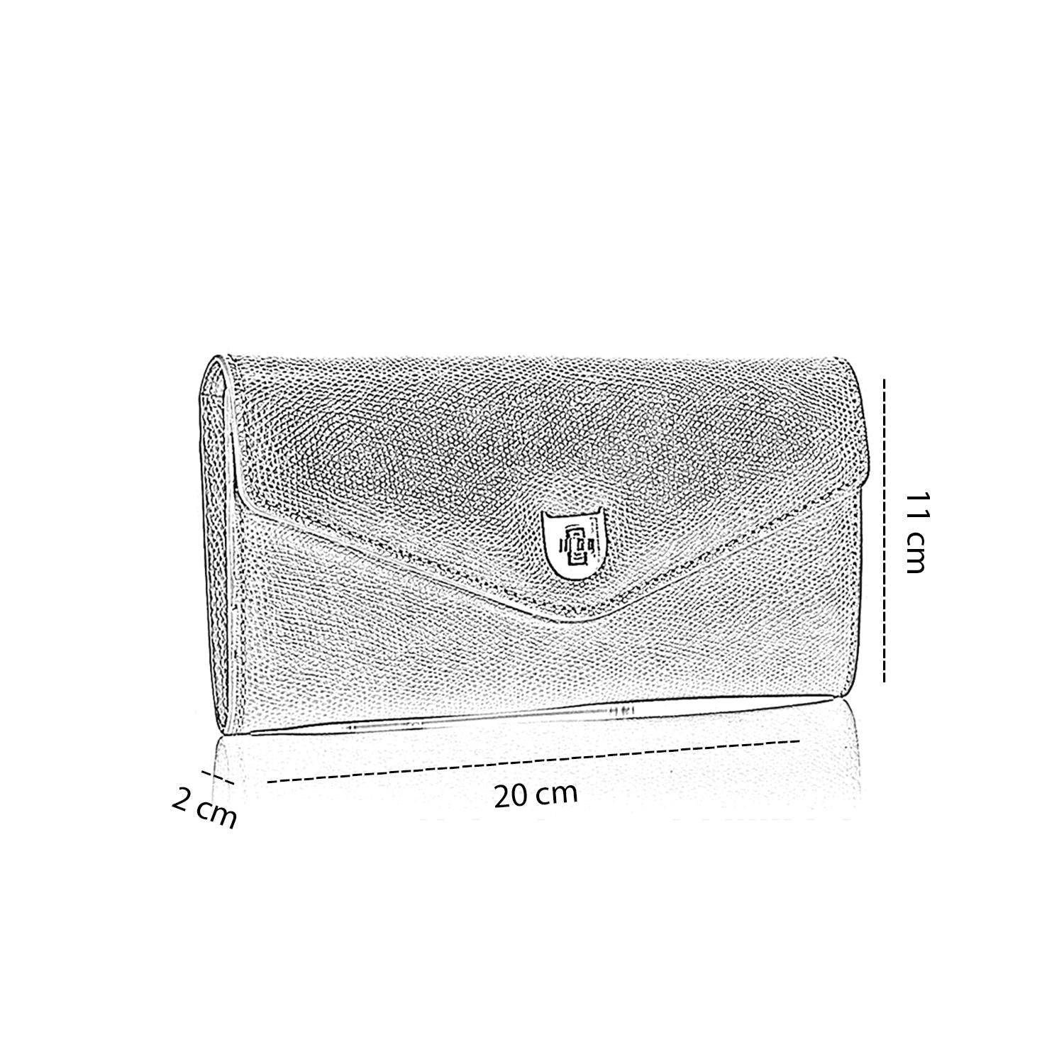 Matmazel Polina Bozuk Para Hazneli ve Klipsli Kadın Cüzdan 241ZN902