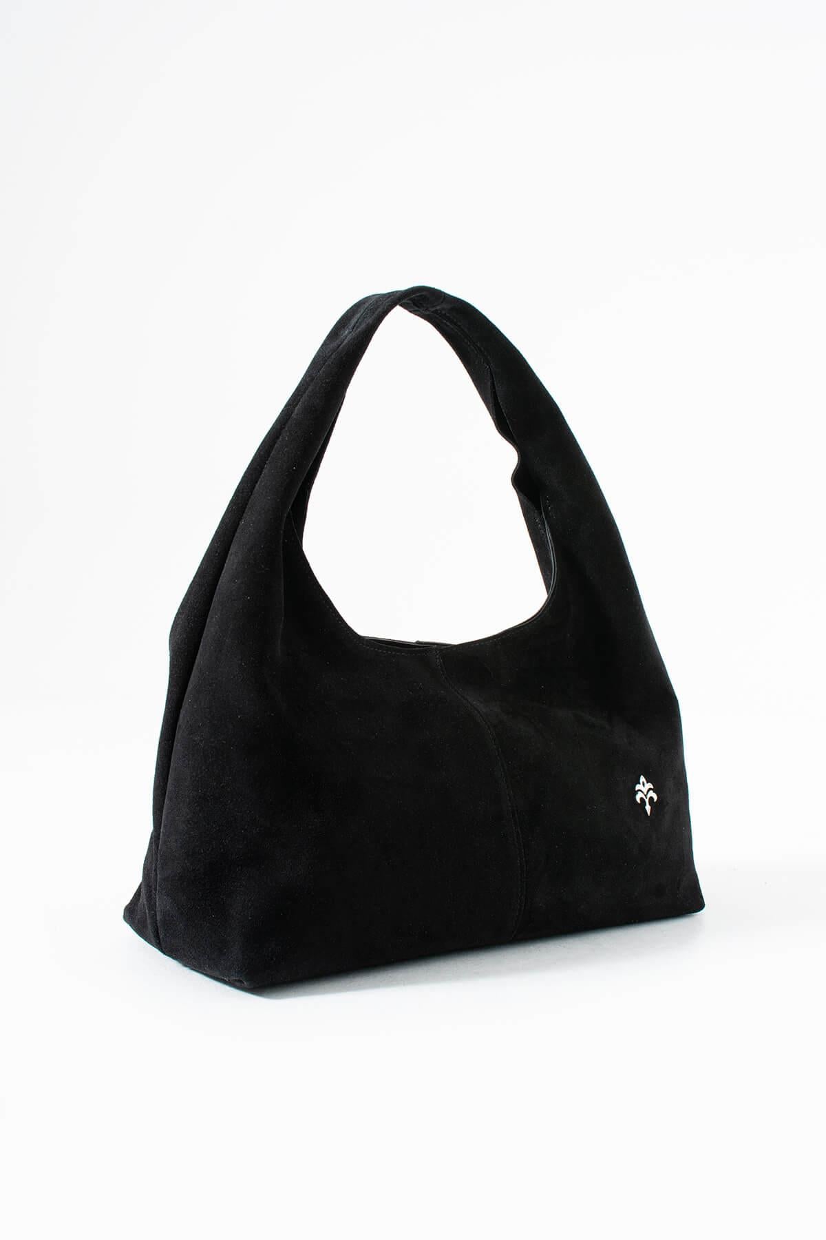 RHEXIA Kadın Hakiki Süet Deri Omuz Çantası