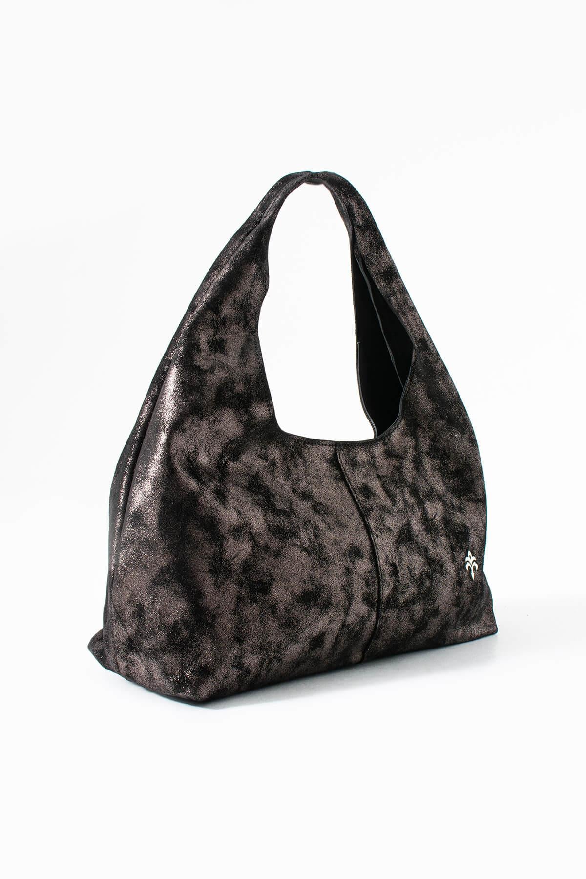 RHEXIA Kadın Hakiki Süet Deri Omuz Çantası