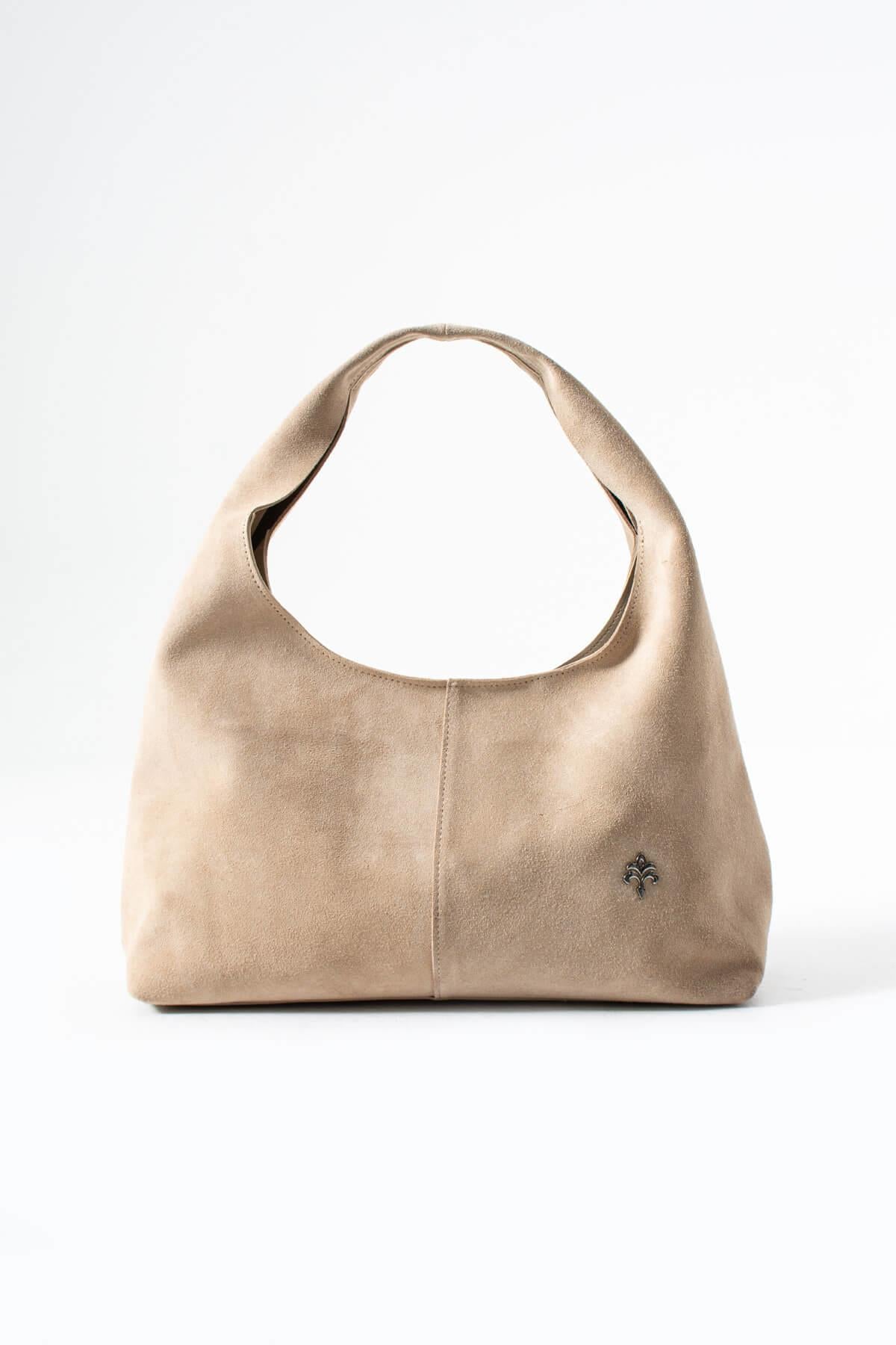 RHEXIA Kadın Hakiki Süet Deri Omuz Çantası