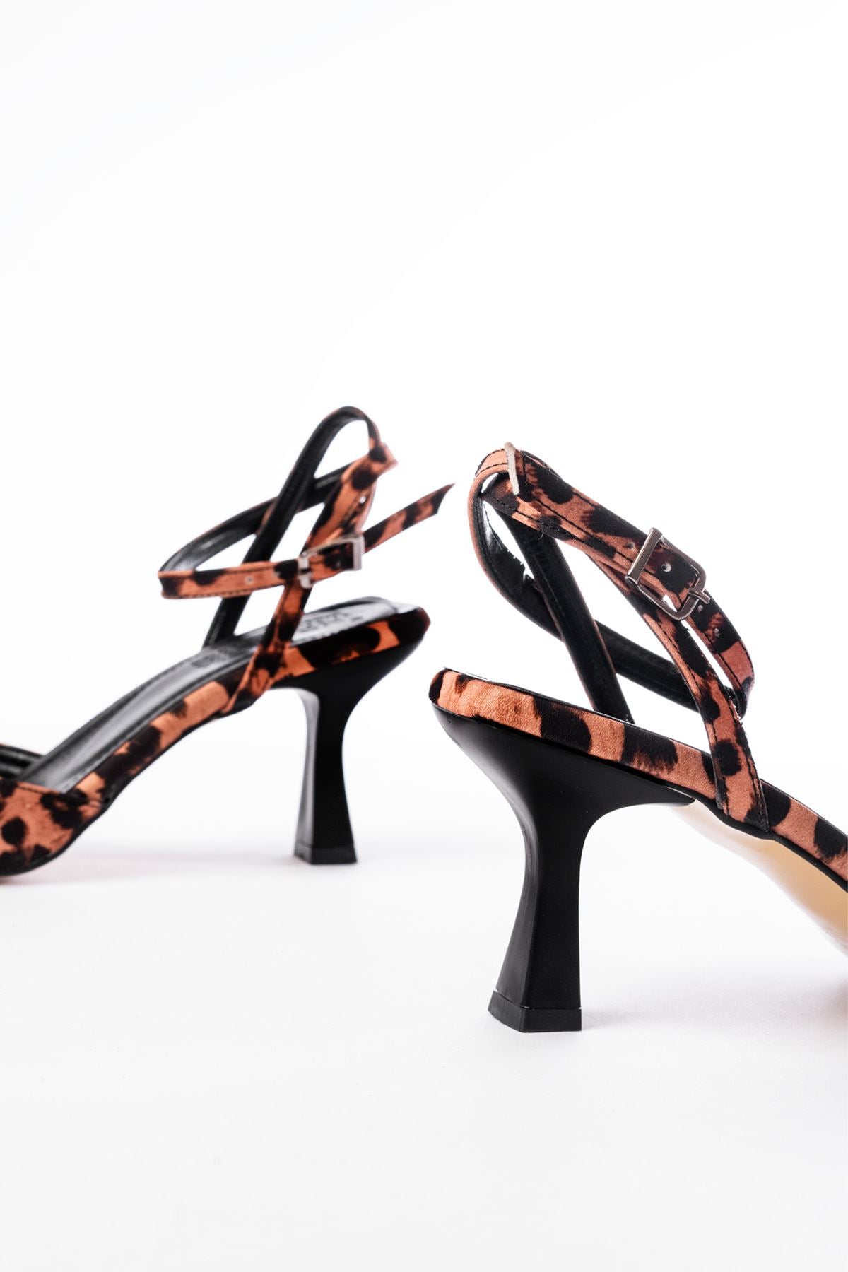 Ganzusy Leopar Topuklu Ayakkabı