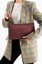 SYLENE Kadın Hakiki Süet Deri Portföy Çantası