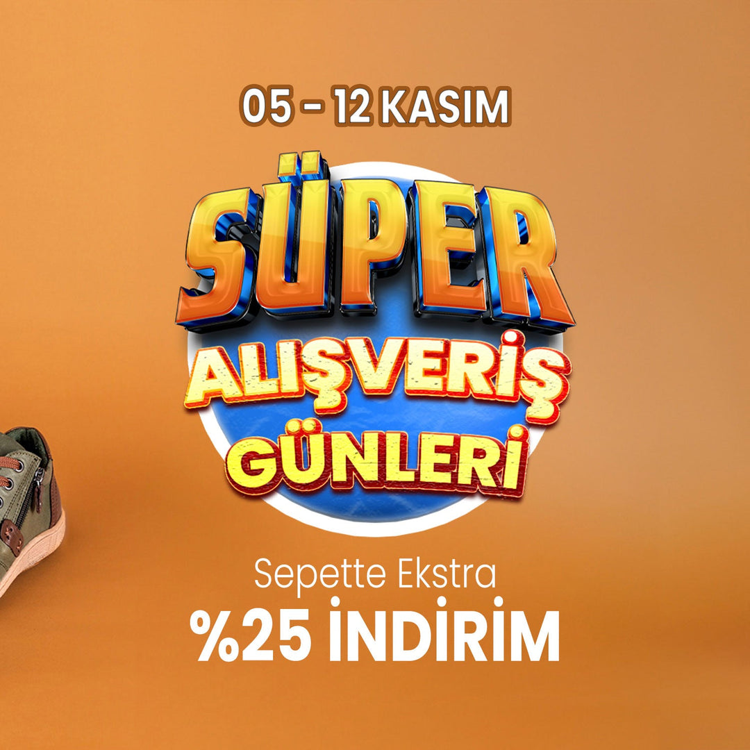 Alışveriş Günleri - Sepette Ekstra %25 İndirim