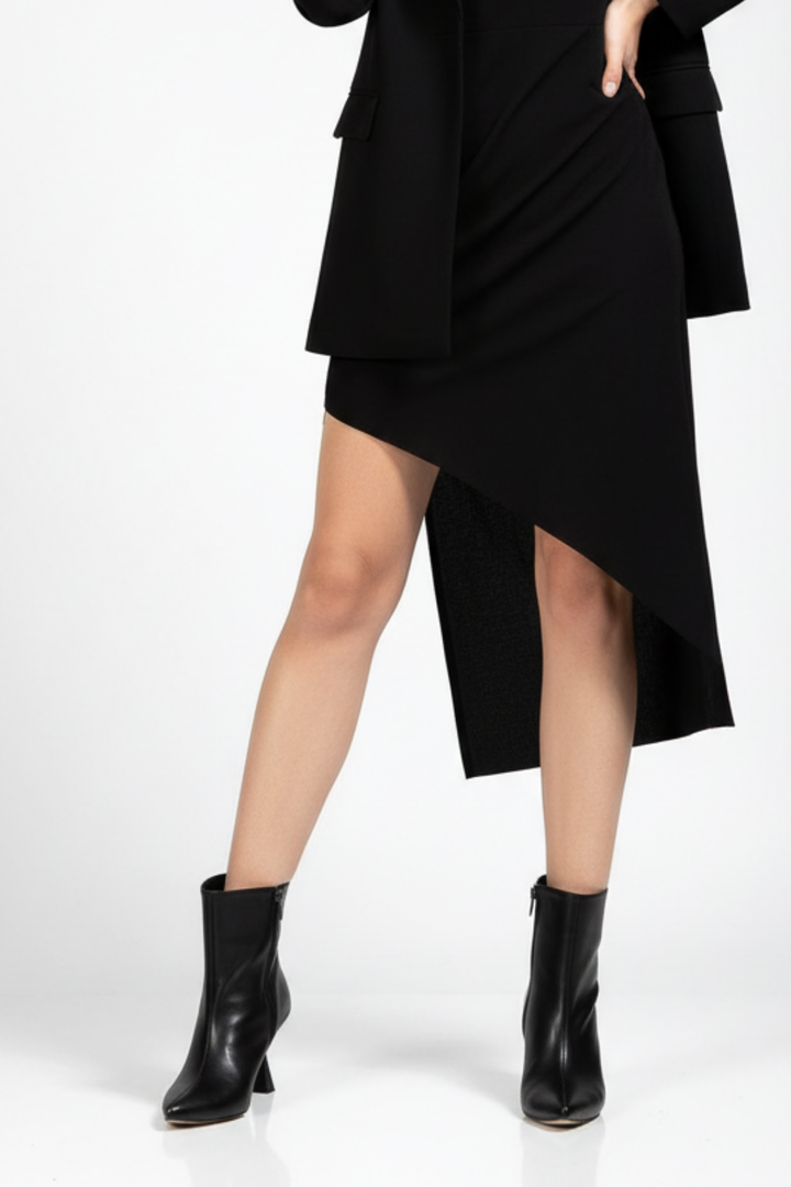 Rosven Kadın Siyah Kare Topuk Bot