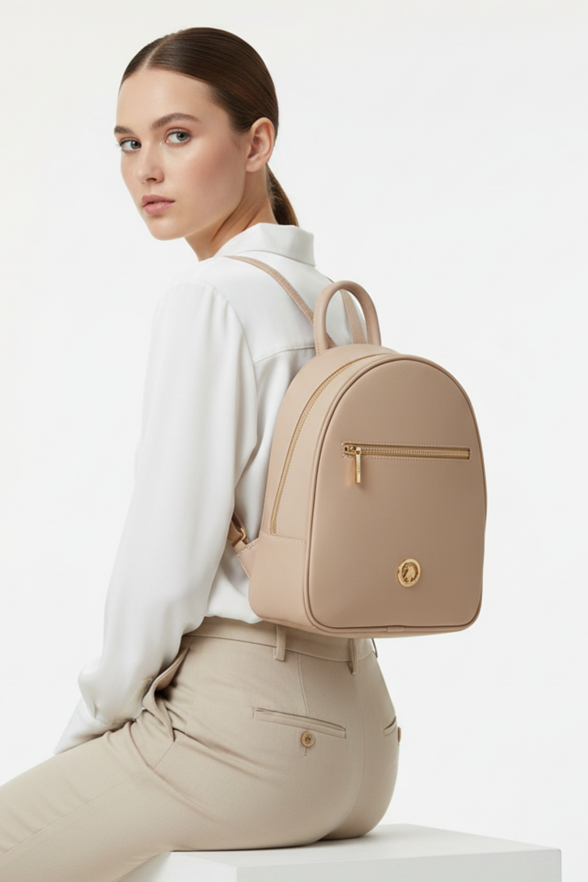 U.S. Polo Assn. Stora Kadın Sırt Çantası US24627