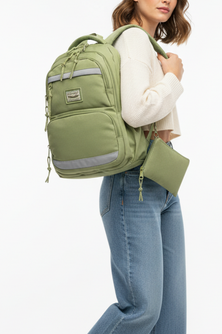 Larg Kadın Sırt Çantası - Küçük Çanta Hediyeli