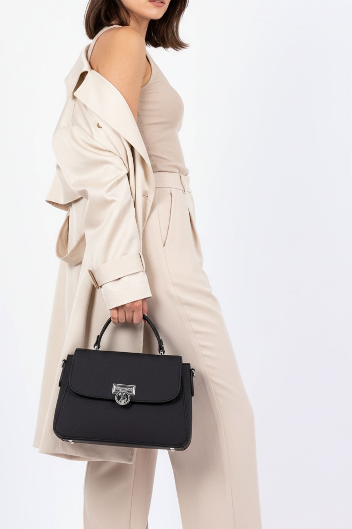 U.S. Polo Assn. Panedas Kadın El Çantası ve Çapraz Çanta US24241