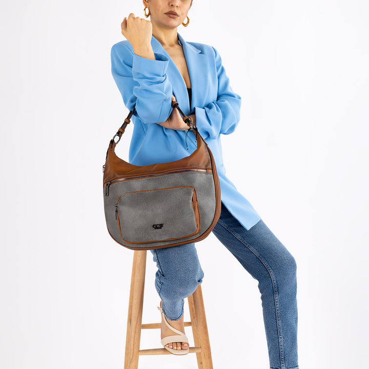 Olimpa Kadın Omuz Çantası ve Askılı Çapraz Çanta