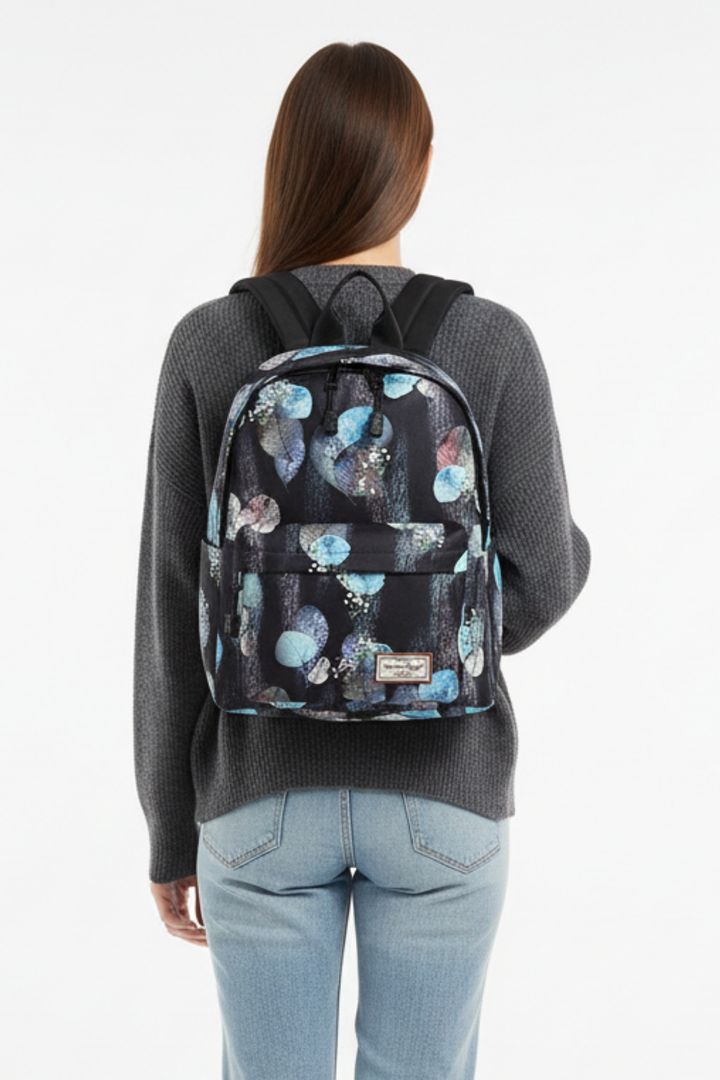 Silva Kadın Baskılı Kanvas Sırt Çantası