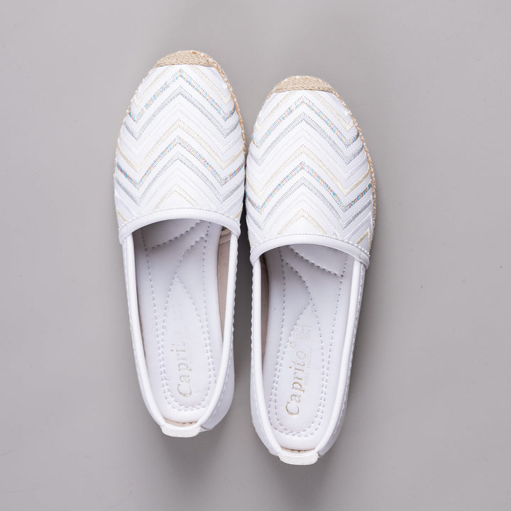 Sager Beyaz Suni Deri Kadın Ayakkabı