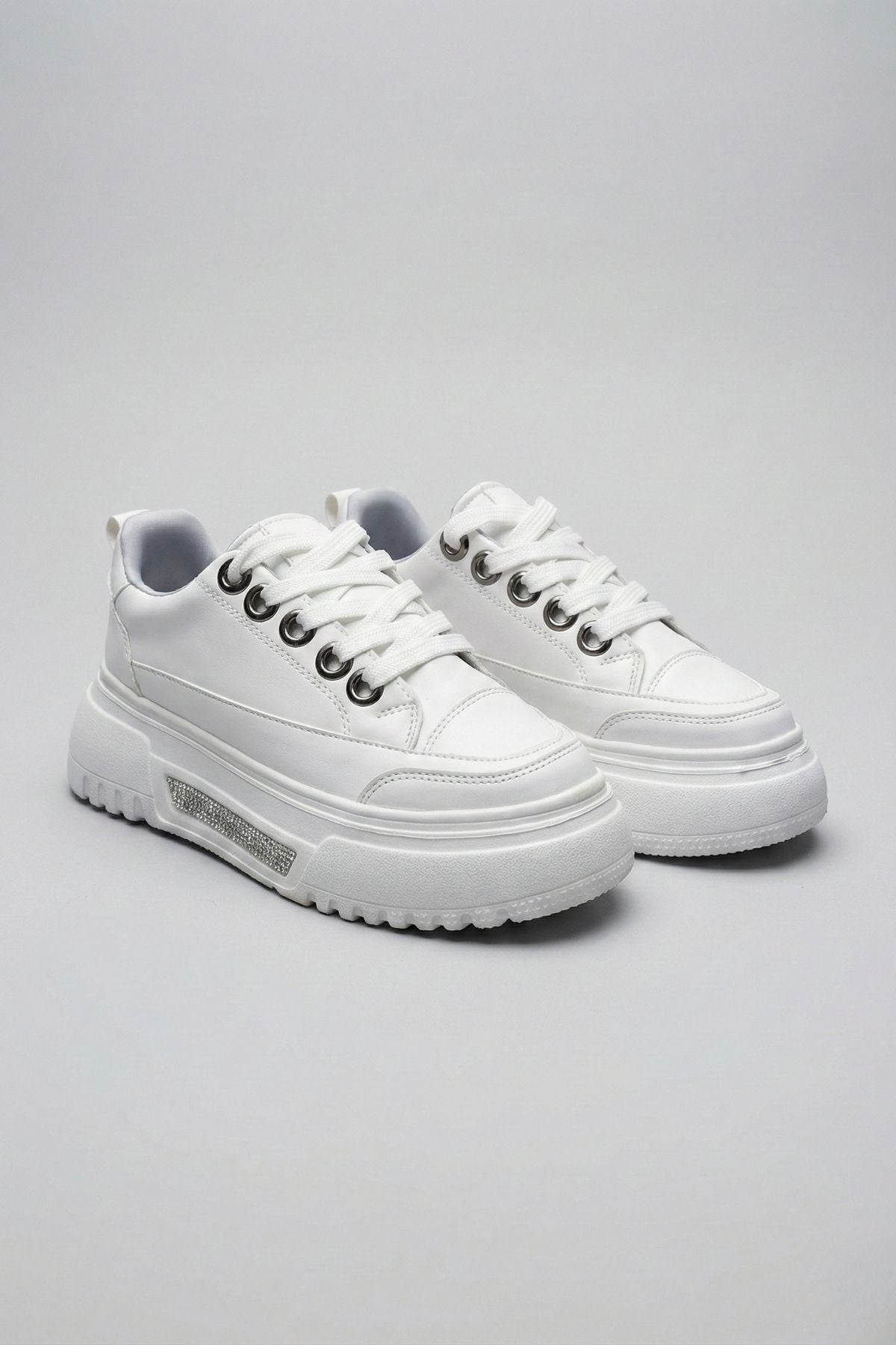 Sauran Kadın Beyaz Spor Ayakkabı