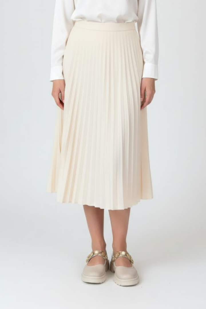 Okira Kadın Bej Tokalı Oxford Ayakkabı