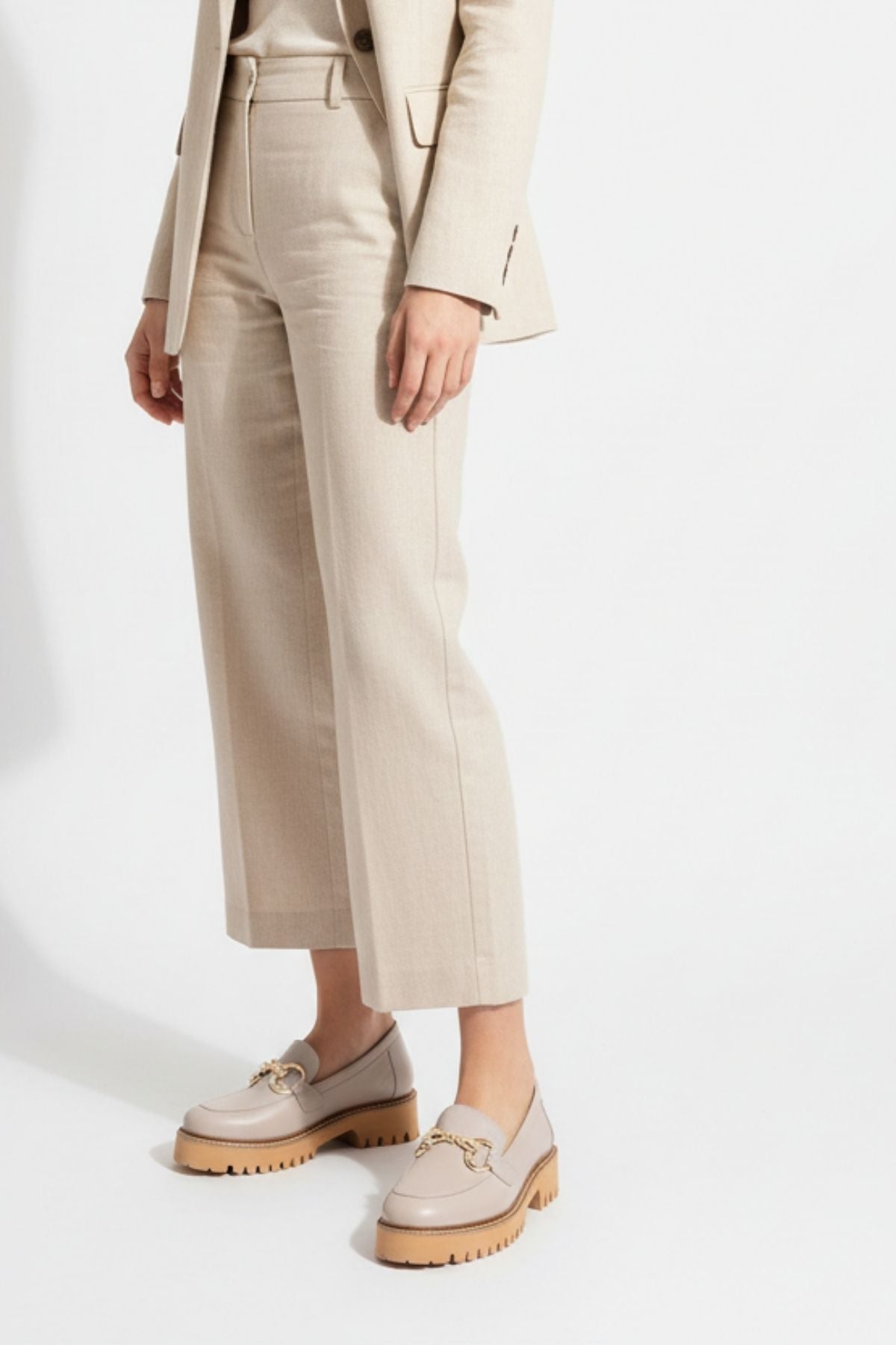 Aspes Kadın Hakiki Deri Taş Loafer Ayakkabı