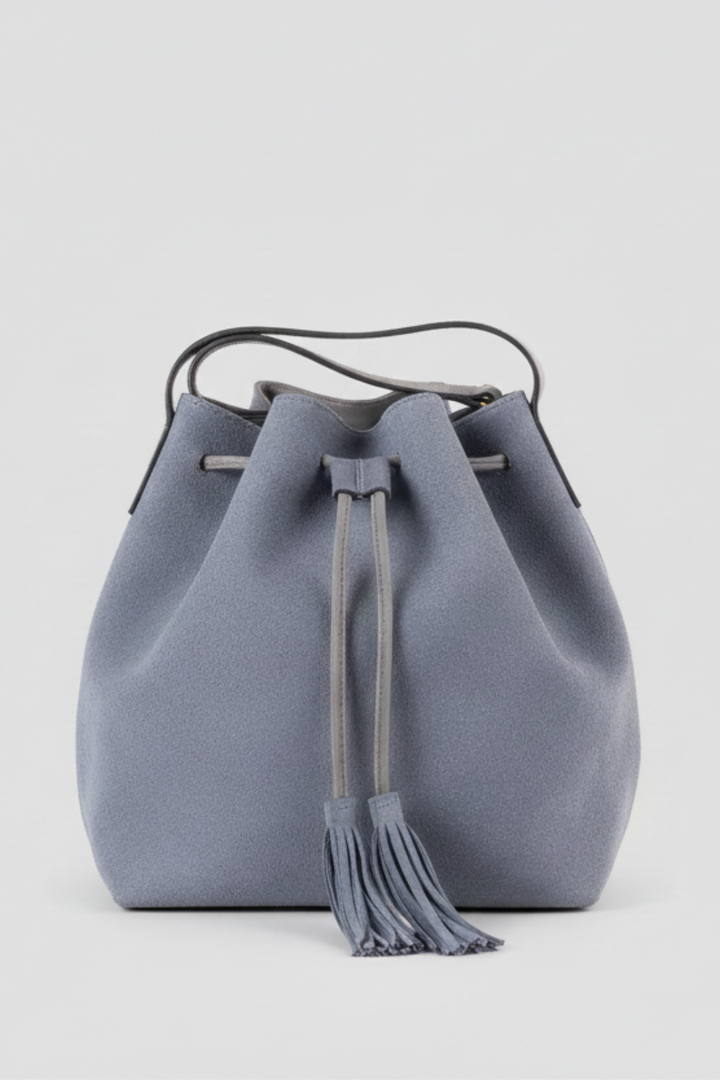 Bender Kadın Hakiki Süet Deri Çapraz Çanta