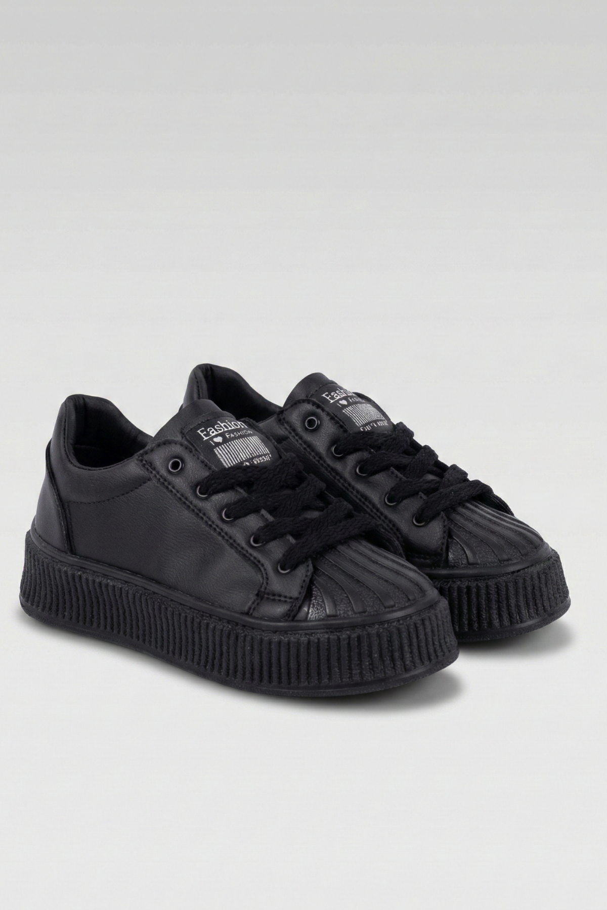 Belfas Kadın Siyah Spor Ayakkabı