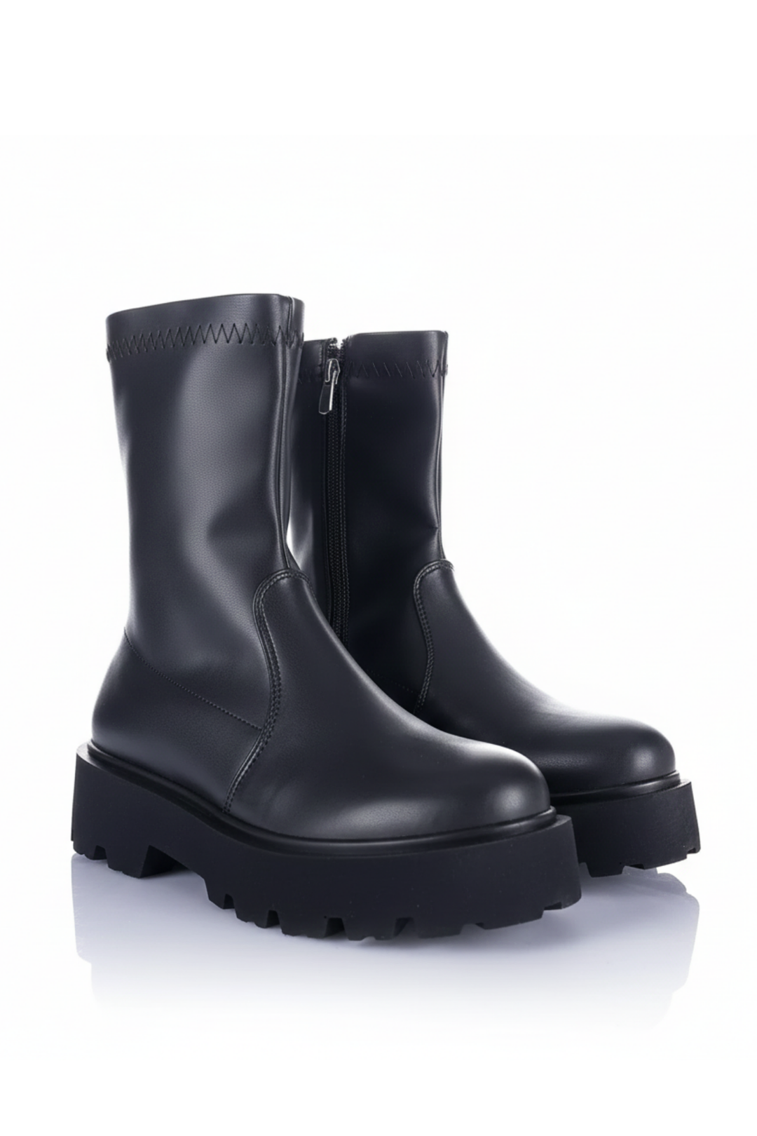 Volim Kadın Kalın Tabanlı Siyah Bot