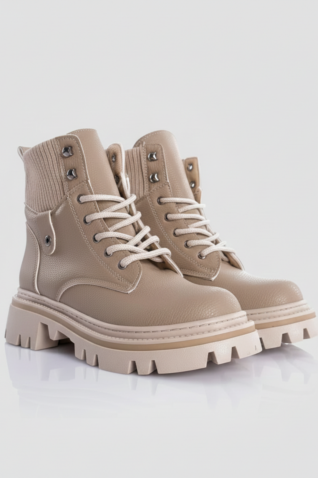 Patiro Kadın Bilekten Lastikli Vizon Bot