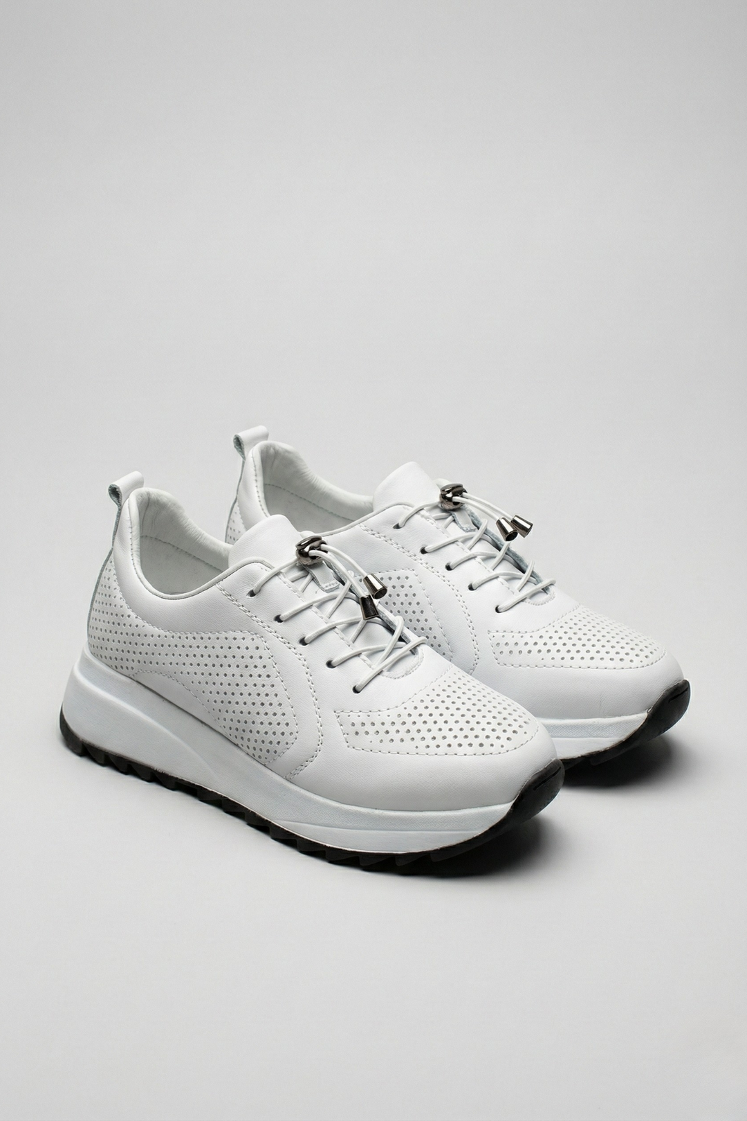 Bacha Kadın Hakiki Deri Beyaz Spor Ayakkabı