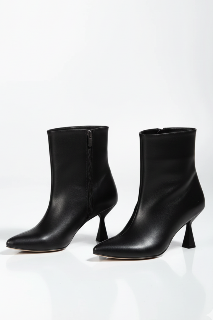 Rosven Kadın Siyah Kare Topuk Bot