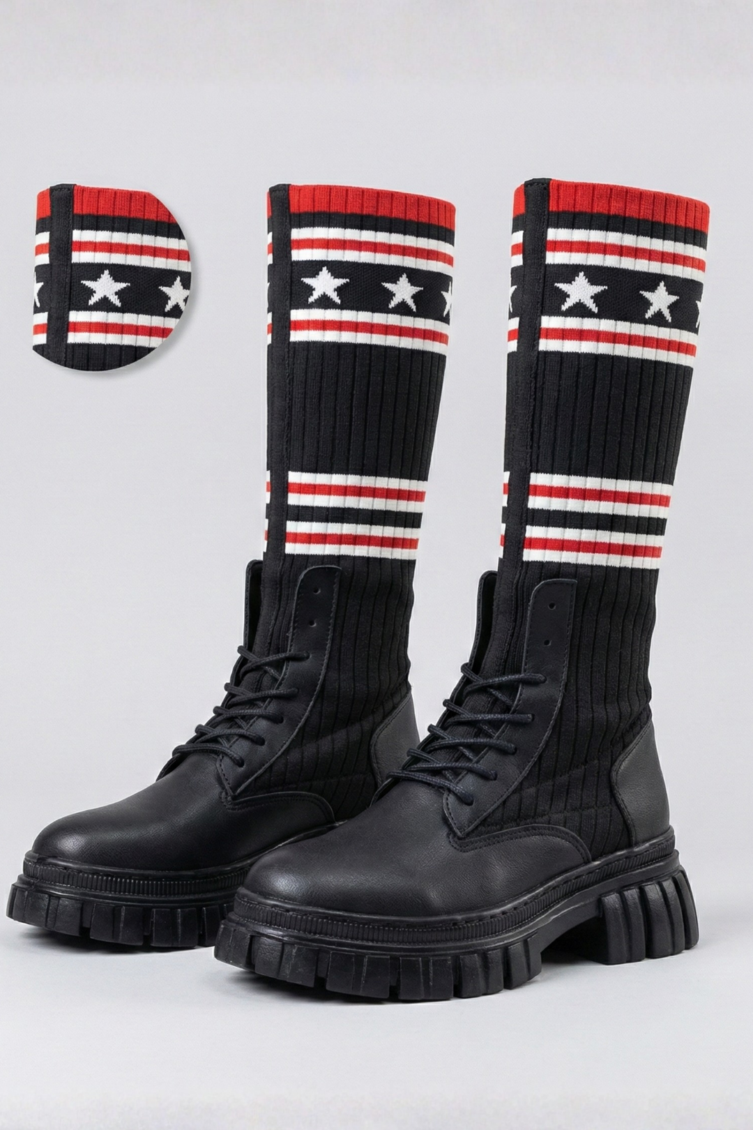 Leo Siyah Triko Kadın Bot