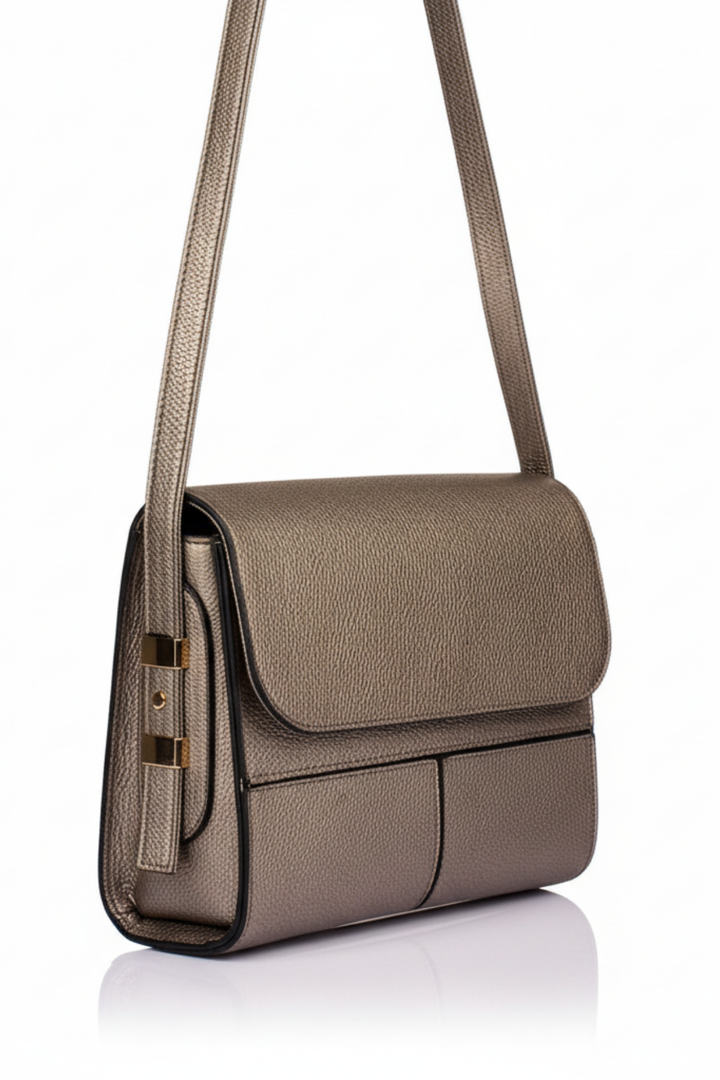 Flora Kadın Deri Çapraz Askılı Çanta