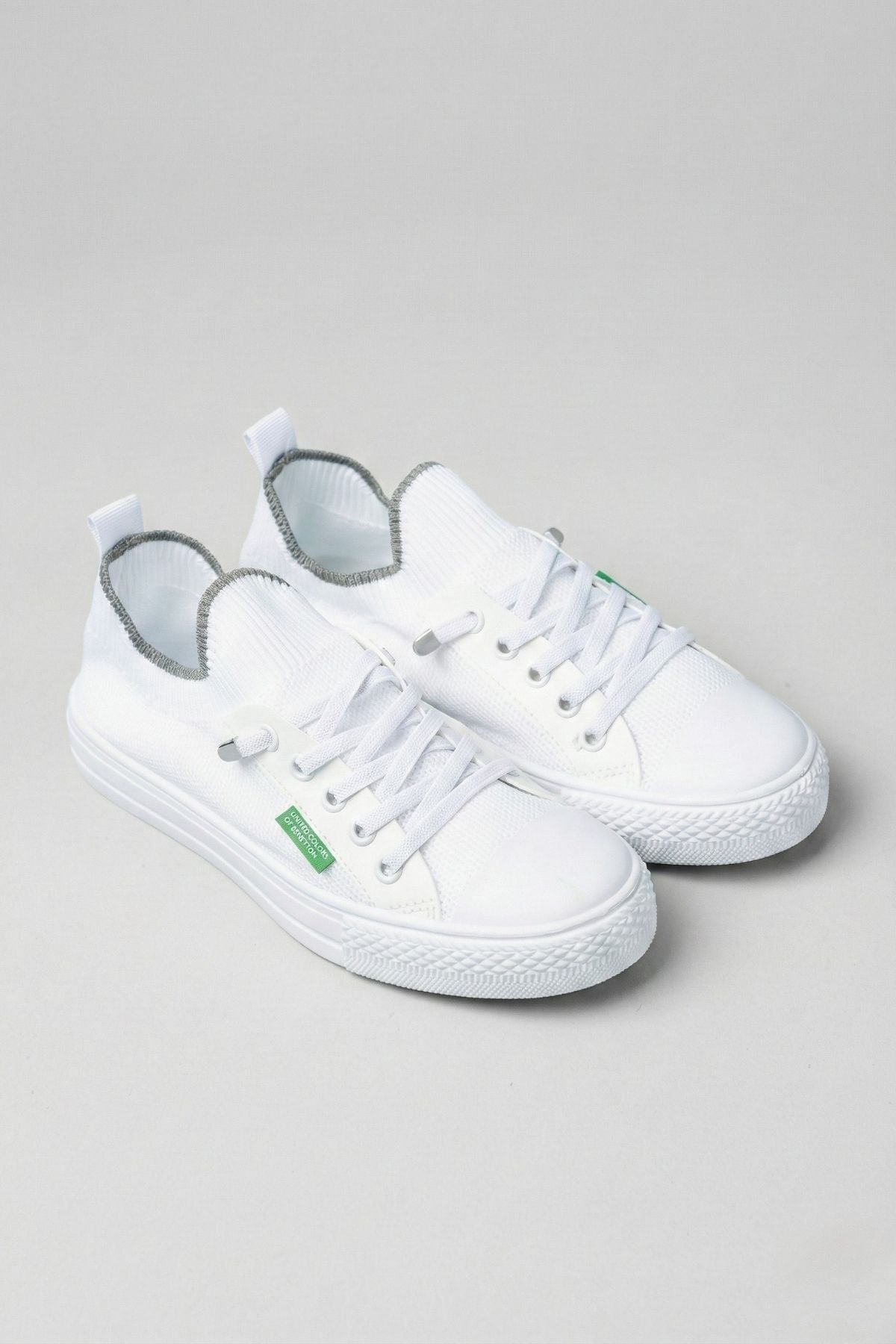 Benetton Yarde Kadın Beyaz Spor Ayakkabı BNI-10233
