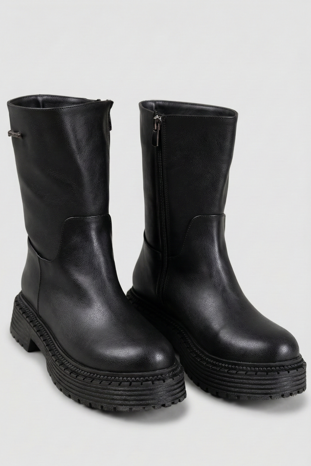 Pierre Cardin Anyek Kadın Kalın Tabanlı Siyah Bot PC-52063