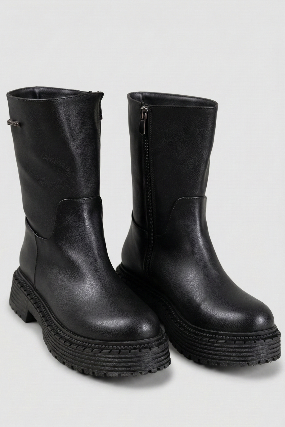 Pierre Cardin Anyek Kadın Kalın Tabanlı Siyah Bot PC-52063