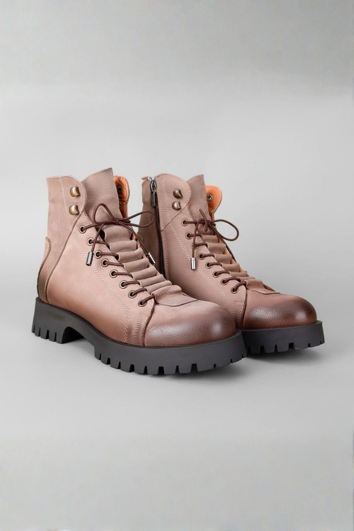 Drana Kadın Kum Nubuk Hakiki Deri Bot