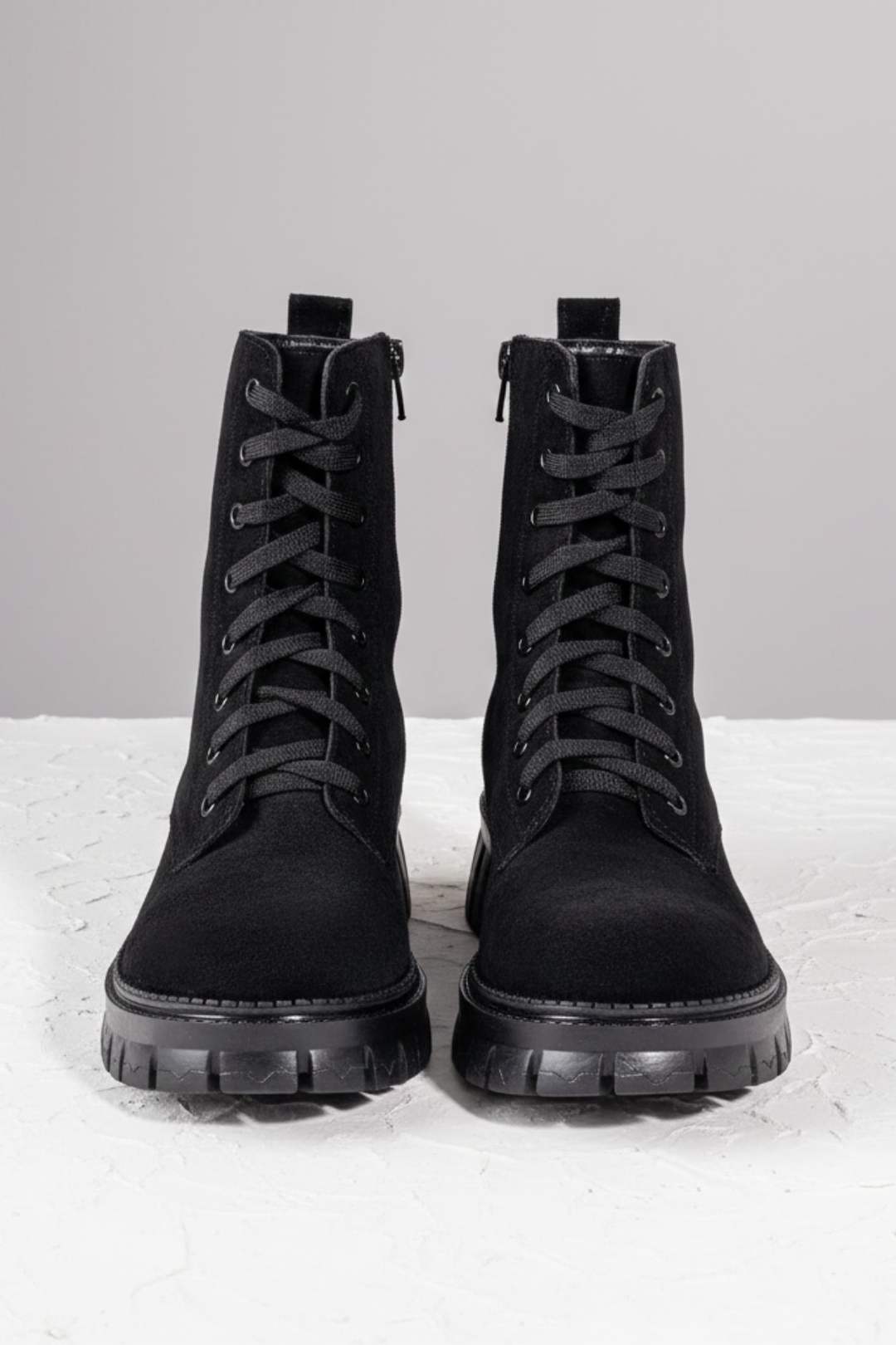 Arina Kadın Süet Siyah Bot