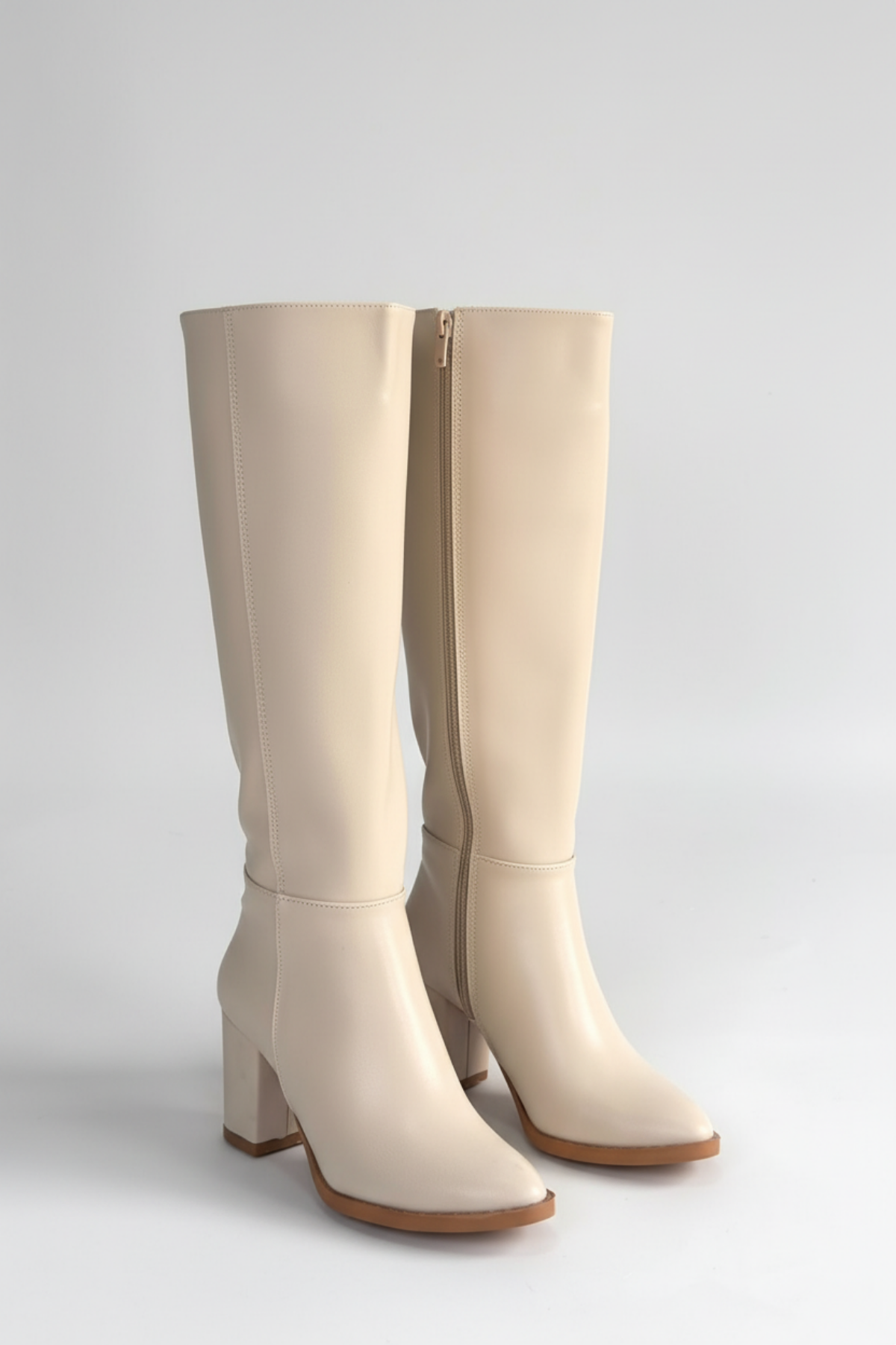 Morena Kadın Bej Diz Altı Çizme