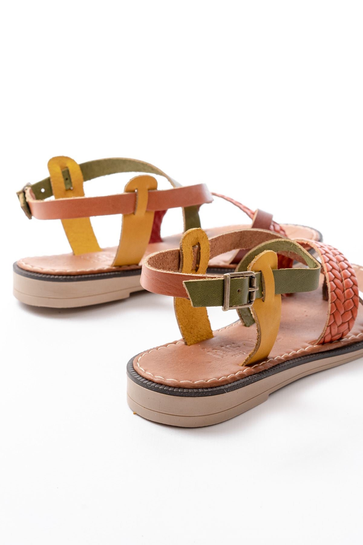 Jarman Multi Hakiki Deri Kadın Sandalet