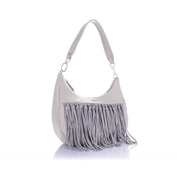 Matmazel Bernis Kadın Püskül Detaylı Omuz Çantası 241ML106