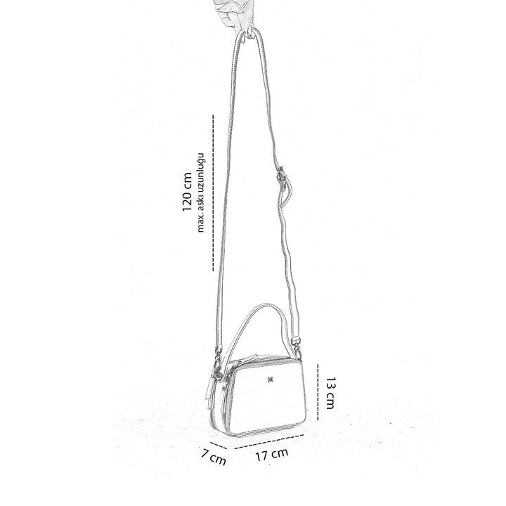 Matmazel Datul El Çantası ve Askılı Çapraz Çanta 241NR110