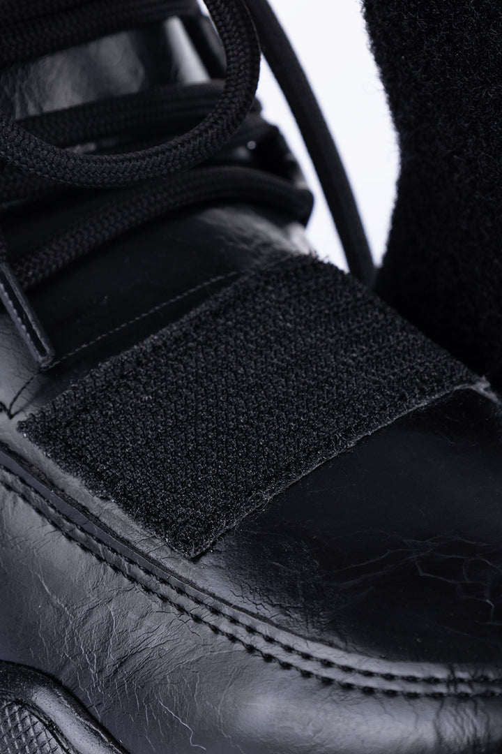 Zacun Kadın Kürklü Siyah Bot